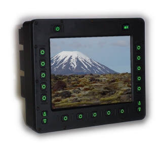 Black Opal RMU8HM Flat Panel Display System by LaserDYNE