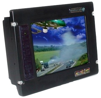 Black Opal RMU8HS Flat Panel Display System by LaserDYNE
